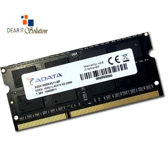 ADATA 4GB DDR3 PC3L LAPTOP RAM