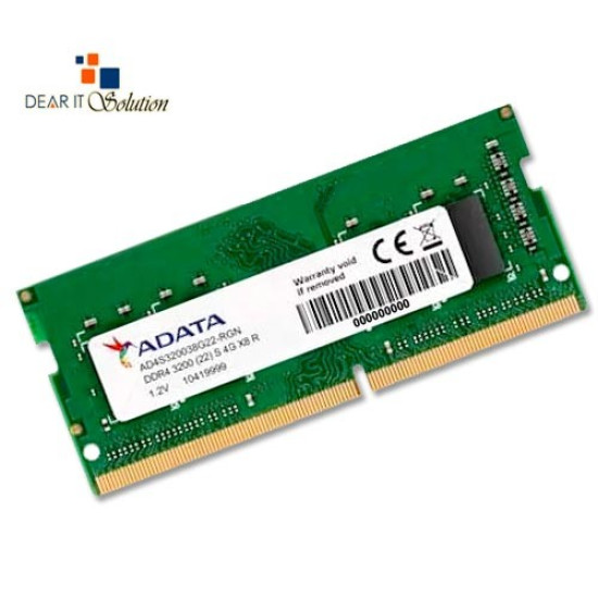 ADATA 4GB DDR4 3200MHz Laptop RAM