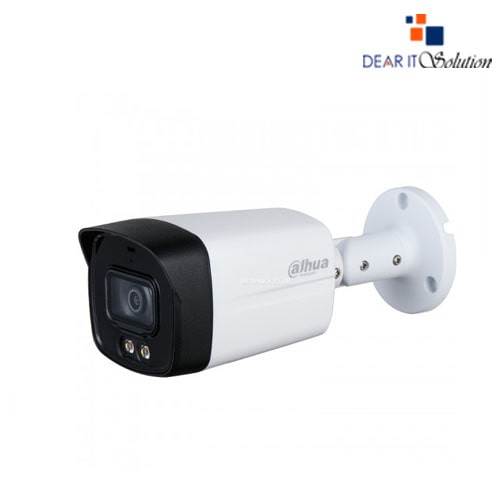 Dahua HAC-HFW1239TLMP-A-LED 2MP HDCVI Full-Color IR Bullet Camera with Audio