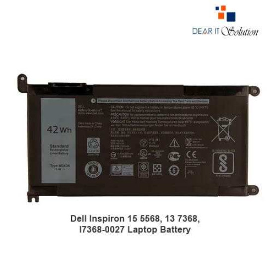 Dell Inspiron 15 5568, 13 7368, I7368-0027 Laptop Battery