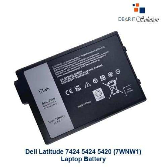 Dell Latitude 7424 5424 5420 (7WNW1) Laptop Battery