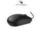 Dell MS116 Black Mouse – Reliable Wired Optical Mouse