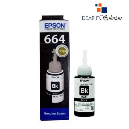 Epson C13T6641 Black Ink Bottle