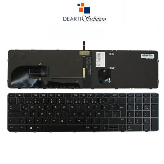 US Keyboard with Pointer for HP EliteBook 850 G3