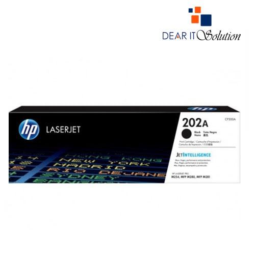 HP 202A Black Original LaserJet Toner Cartridge