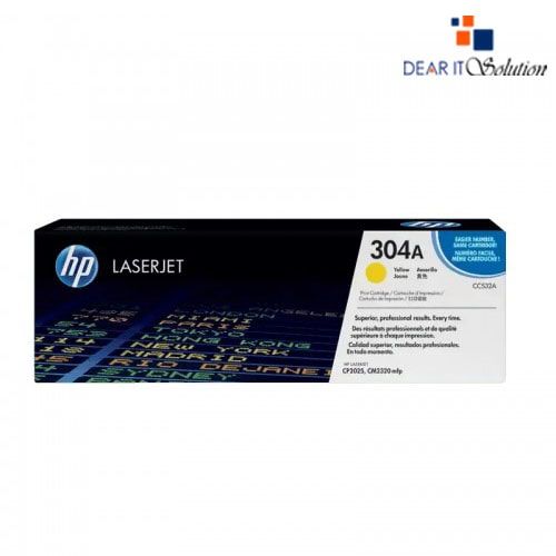 HP 304A Yellow Original LaserJet Toner Cartridge