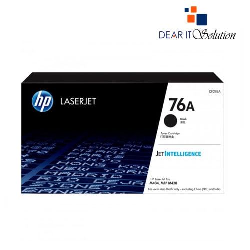 HP 76A Original LaserJet Black Toner Cartridge