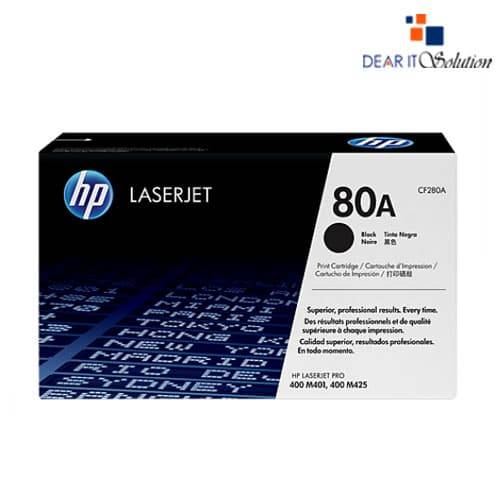 HP 80A Black Original LaserJet Toner Cartridge