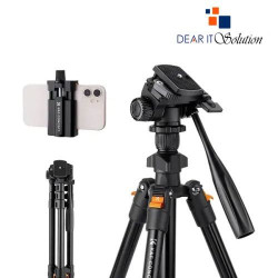 K&F Concept KF09.115 K234A0 Aluminum Portable Video Tripod