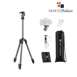 K&F Concept KF09.122 F263A4 Aluminum Portable Ball Head Tripod