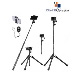 K&F Concept KF09.120 E224A3 BH-18 Aluminum Portable Camera Tripod