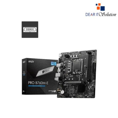 MSI PRO B760M-E DDR5 m-ATX Motherboard