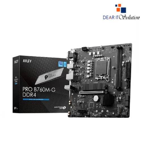 MSI PRO B760M-G DDR4 mATX Motherboard