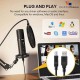 Maono AU-PM422 USB Microphone – Zero Latency for Podcasts