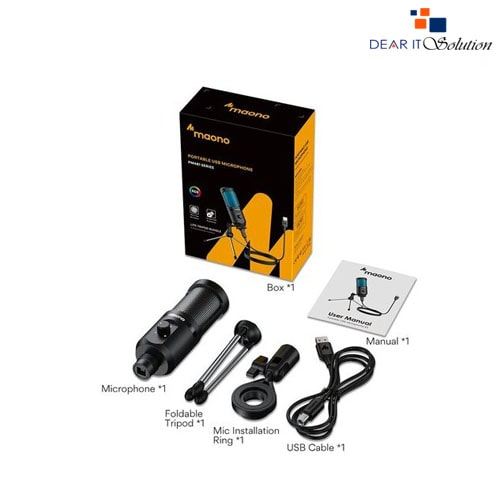 Maono AU-PM461TR USB Gaming Microphone Lite Bundle – Clear Audio