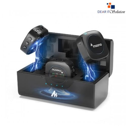 MAONO AU-WM821 Dual Wireless Mic System – Clear Audio Anywhere