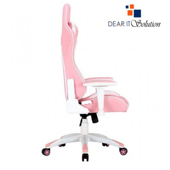 MeeTion MT-CHR16 Cute Pink Racing E-Sport Gaming Chair