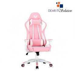 MeeTion MT-CHR16 Cute Pink Racing E-Sport Gaming Chair