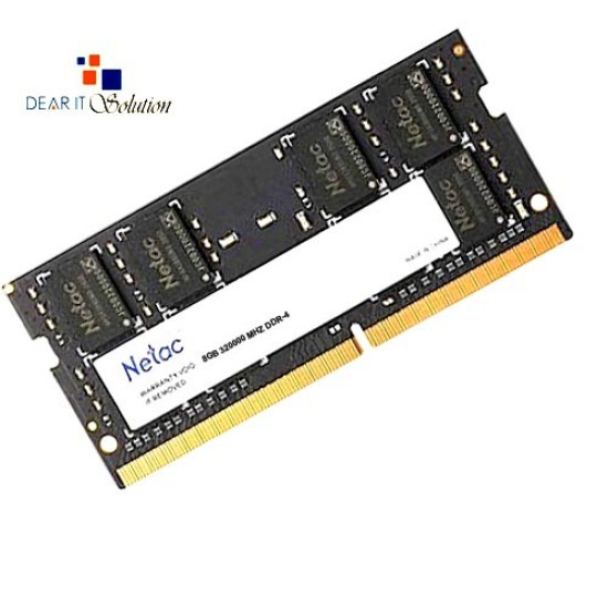 Netac SO 8GB DDR4 C22 3200MHz Laptop RAM