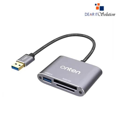 ONTEN OTN-5512 3 IN 1 USB 3.0 TO CARD READER – FAST DATA TRANSFER