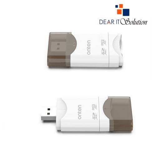 Onten OTN-KSS-C1 2-in-1 USB 3.2 Gen 1 (SD 4.0/TF 4.0) Card Reader