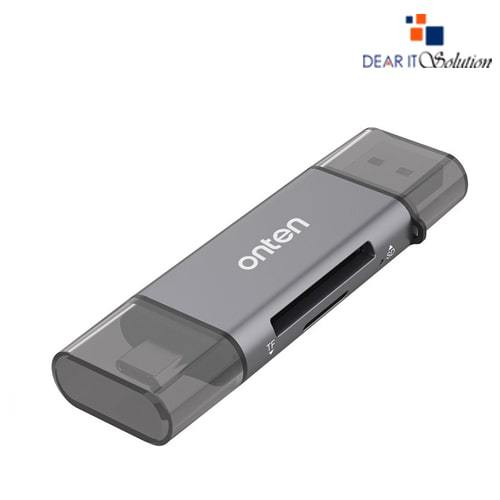 ONTEN USB 3.0 SD/MICRO SD CARD READER – FAST DATA TRANSFER