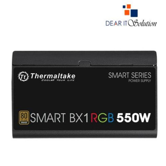 Thermaltake Smart BX1 RGB 550W Non Modular 80 Plus Bronze Certified Power Supply