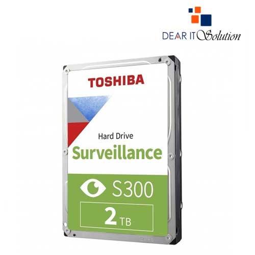 Toshiba S300 2TB 5400rpm 3.5" Surveillance Hard Drive