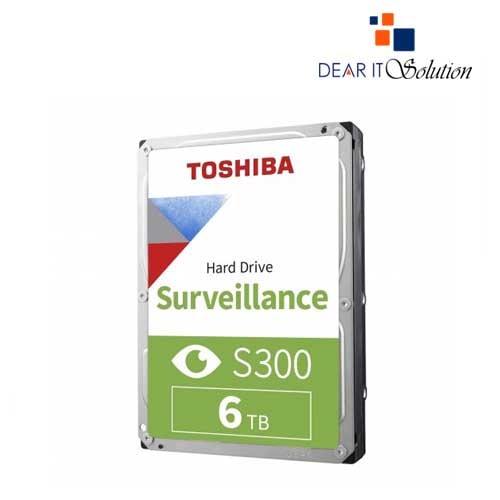 Toshiba S300 6TB 5400rpm 3.5" Surveillance Hard Disk Drive