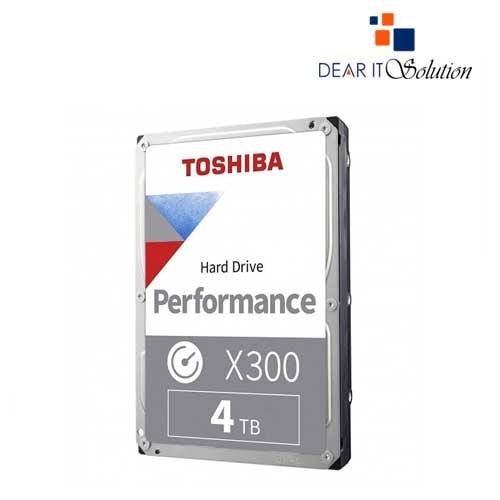 TOSHIBA X300 4TB 3.5" 7200 RPM SATA Hard Disk Drive