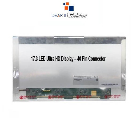 17.3" LED Ultra HD Display – 40 Pin Connector 