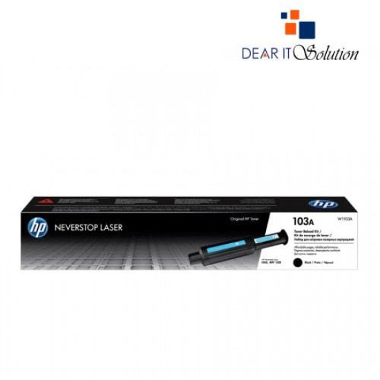 HP 103A Black Original Neverstop Laser Toner Reload Kit