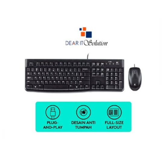 Logitech MK120 Keyboard & Mouse Combo