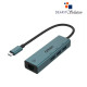 ONTEN OTN-9595 Type-C to RJ45(100m) + USB3.0*3 Hub