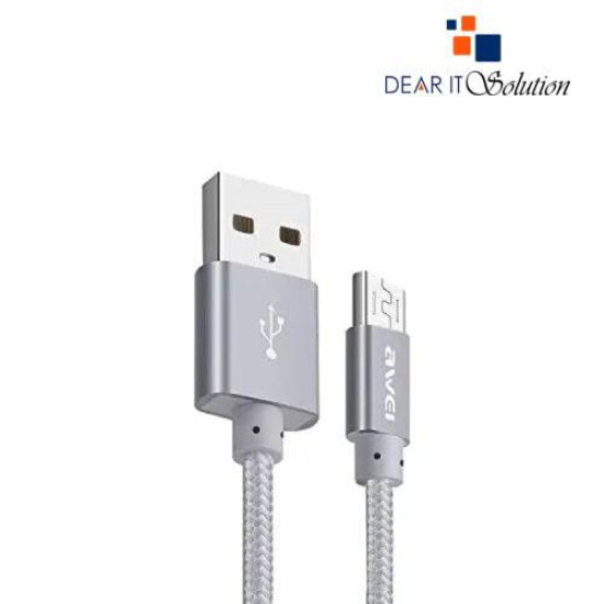 Awei CL-10 0.3 Meter USB to Micro USB Fast Charging Cable