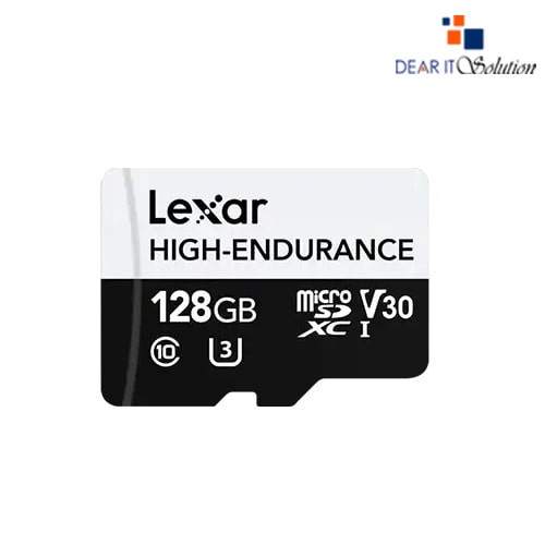 Lexar High-Endurance 128GB MicroSD UHS-I Memory Card