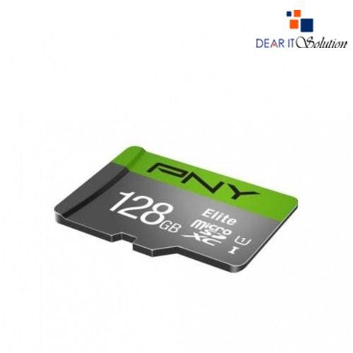 PNY Elite 128GB Class-10 Micro SD Memory Card With Adapter