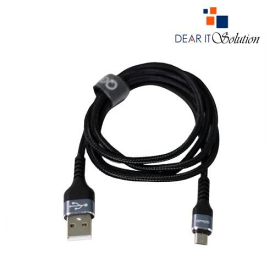 QGeeM QG-CCY01-1 USB Male to Micro USB 1M Charging Data Cable