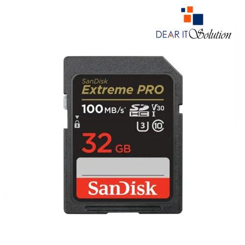 SanDisk Extreme PRO 32GB 100MBps SDHC UHS-I Memory Card