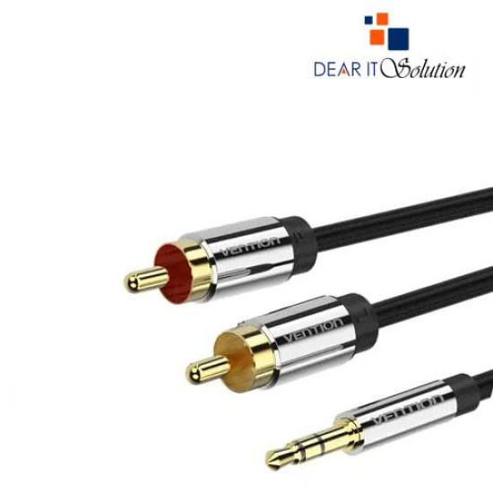 Vention BCFBI 3 Meter 3.5mm Male to Dual 2RCA Male Audio Cable