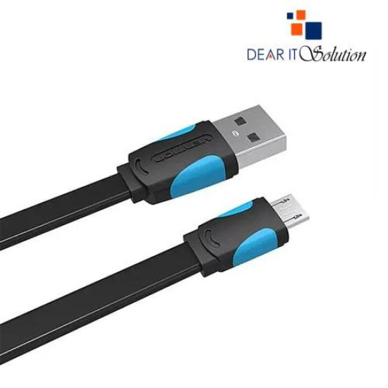 Vention VAS-A08-B150 Flat USB Male to Micro USB 1.5M Cable