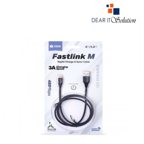 ZOOOK Fastlink M Micro USB Rapid Charge & Sync Cable